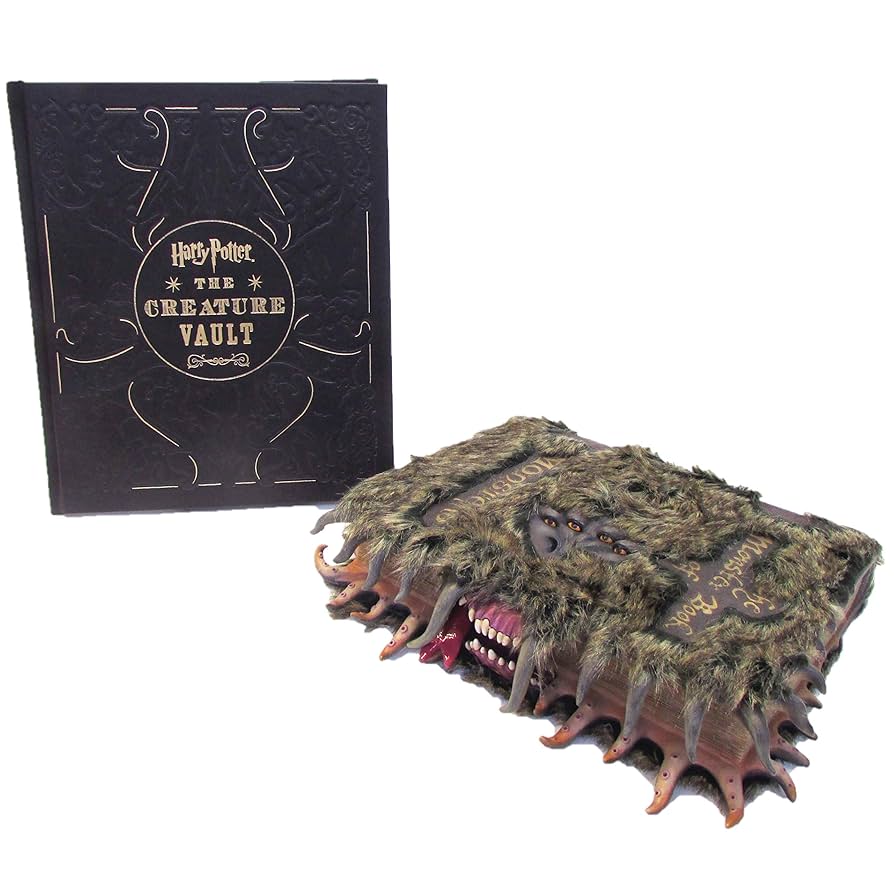 The Monster Book of Monsters ハリーポッター RARE Harry Potter The Monster Book of Monster Prop Replica